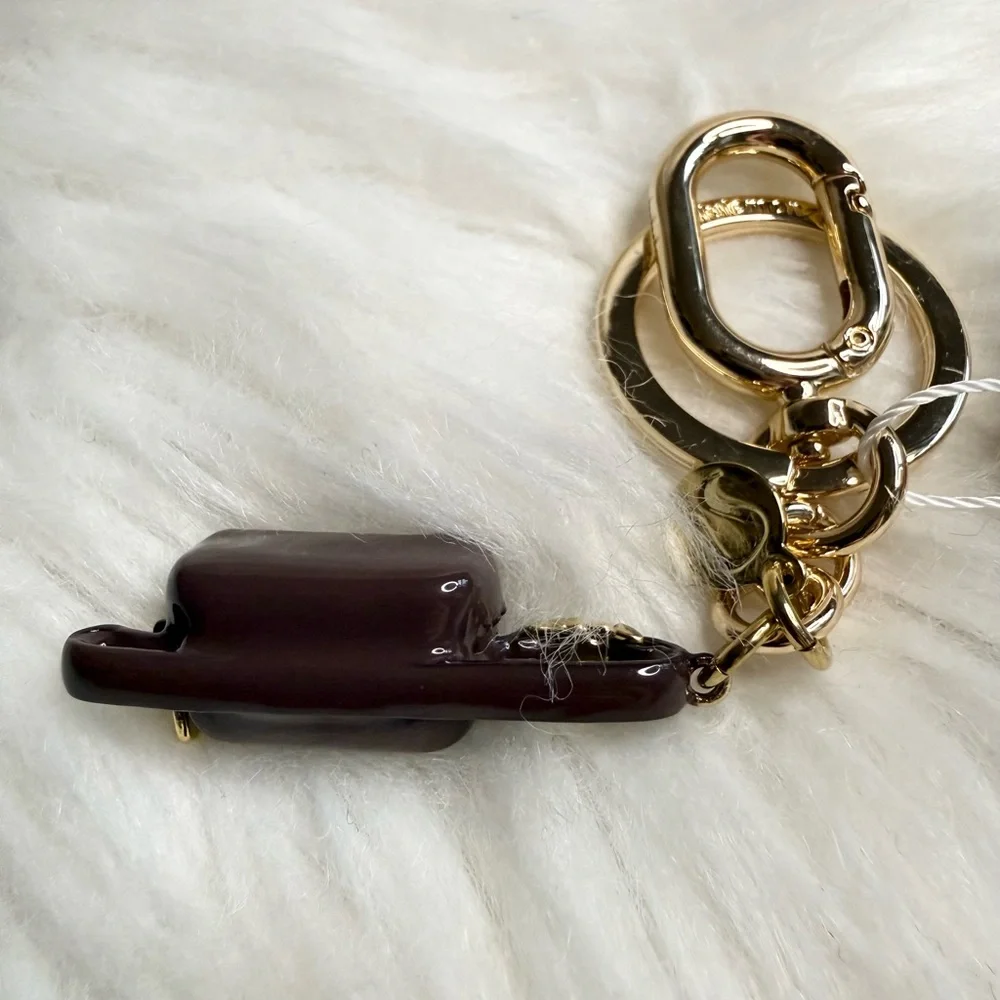 Lululemon Everywhere Belt Bag Charm Keychain GNPL Gold NWT